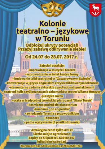 plakat-kolonie_teatralne_w Toruniu