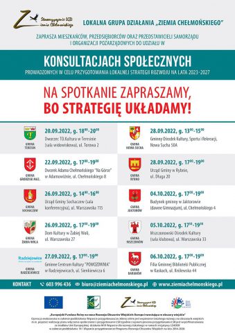 plakat spotkania informacyjne _ Gminy